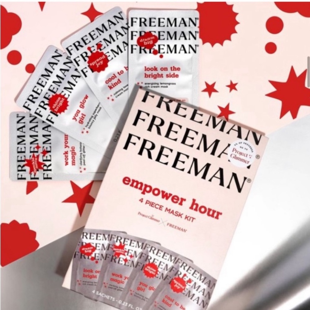 🆕 FREEMAN Empower Hour 4 Piece Mask Kit
